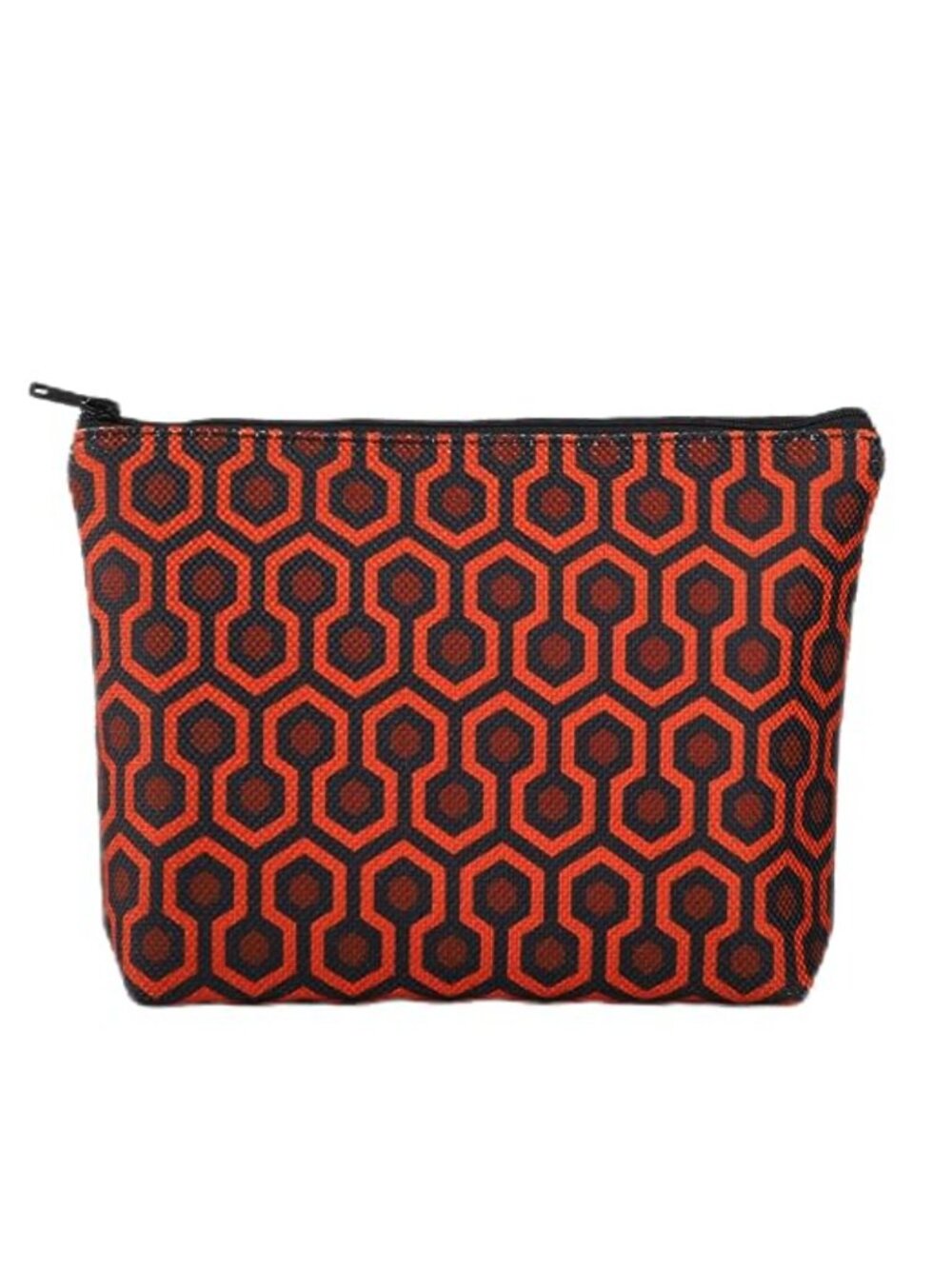 Cotton Canvas Cosmetic Bag Horror Movie Inspired Makeup Travel Zipper Pouch